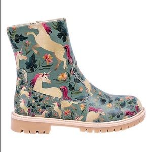Brand new unicorn ankle boots